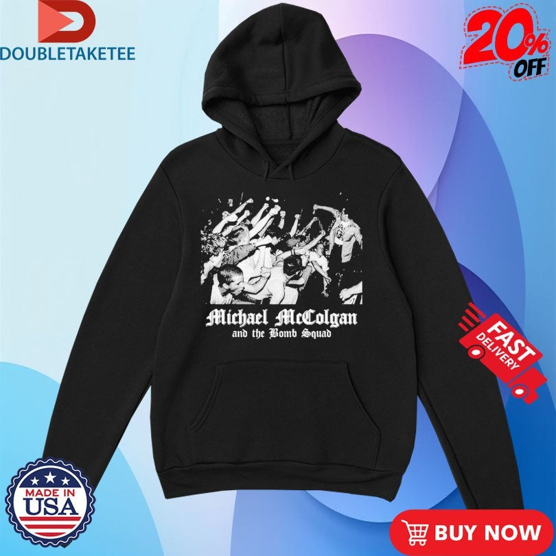 Official Michael McColgan &amp; The Bomb Squad Live Photo Shirts