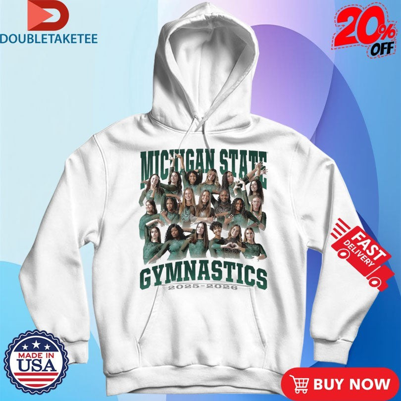 Official Michigan State Women’s Gymnastics Team 2025 2026 Shirts