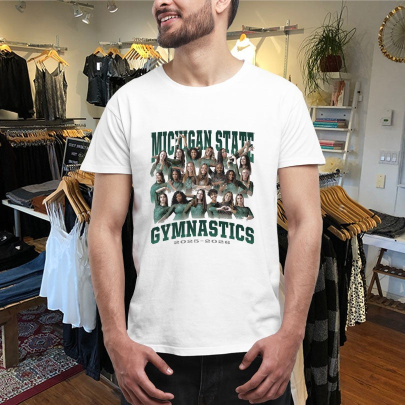 Official Michigan State Women’s Gymnastics Team 2025 2026 Shirts