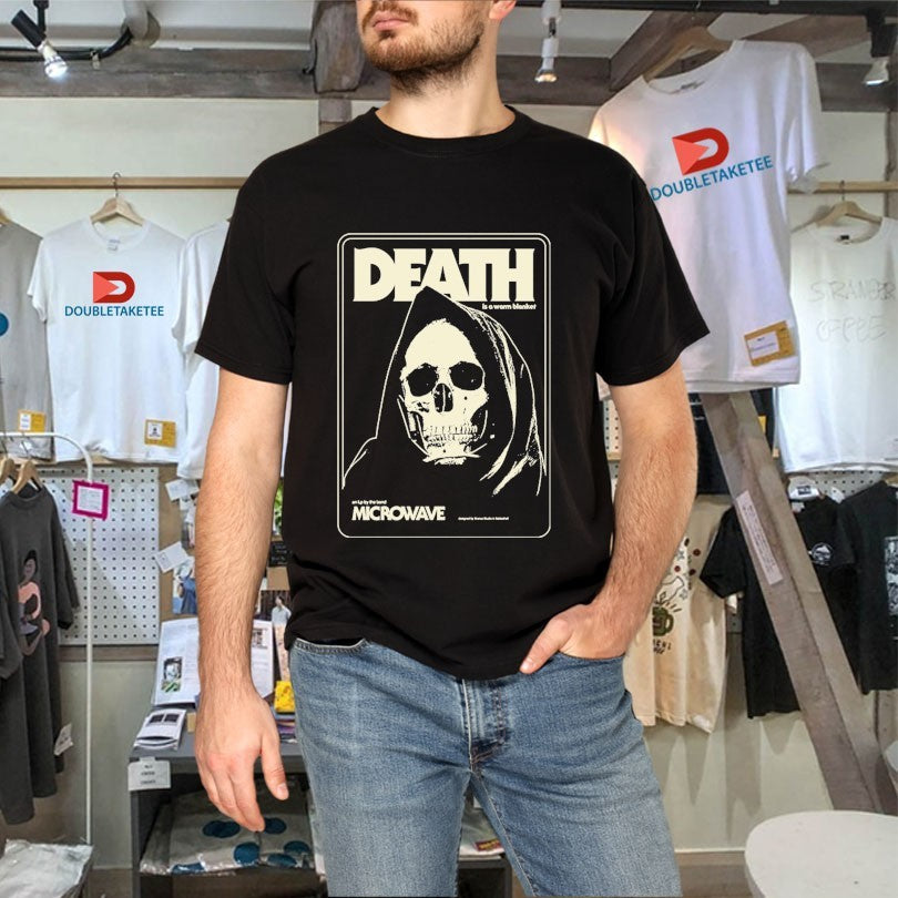 Official Microwave Is A Warm Blanket Death Skull Shirts