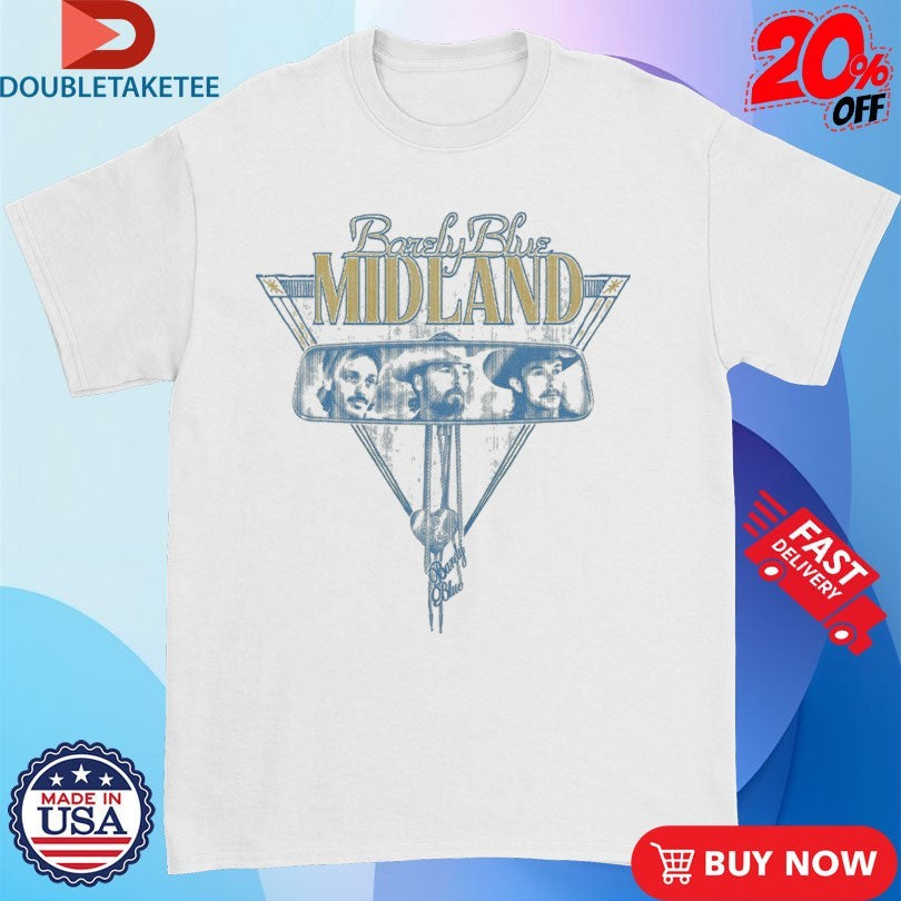 Official Midland Barely Blue Rearview Shirts