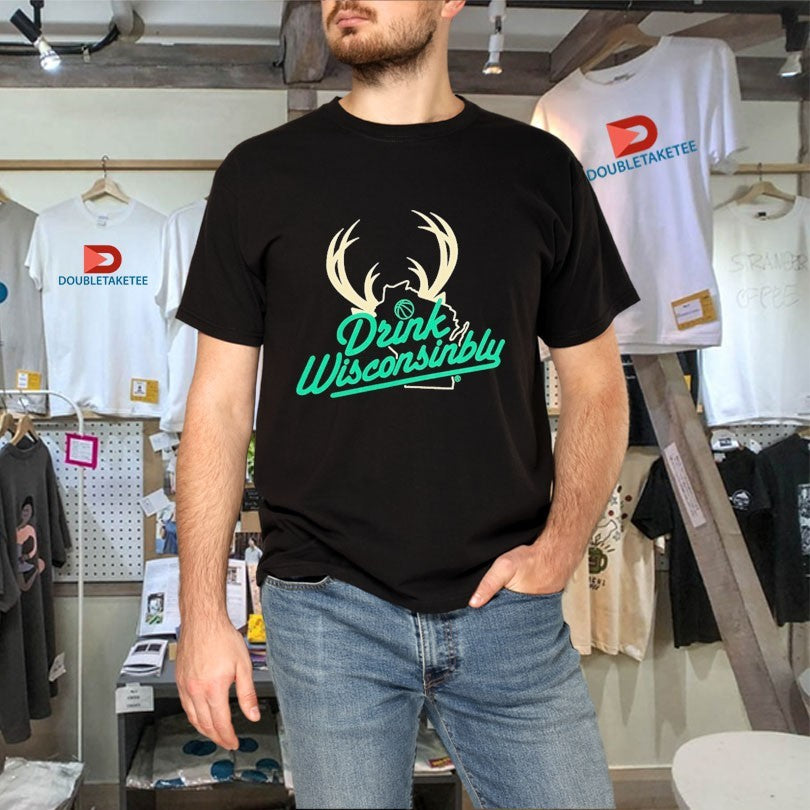 Official Milwaukee Antlers Basketball Drink Wisconsinbly Shirts