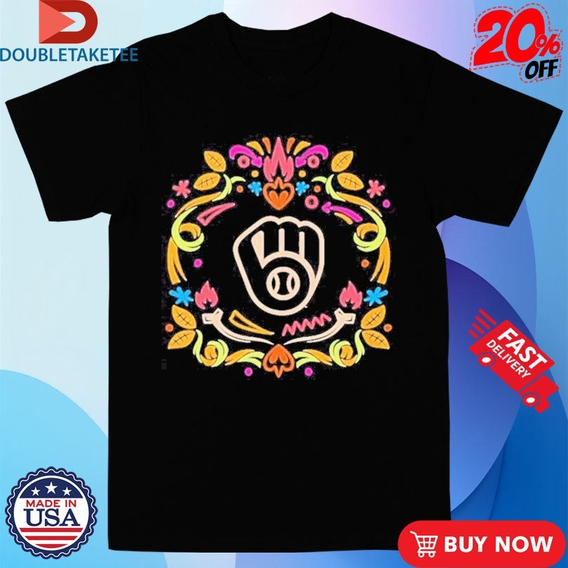 Official Milwaukee Brewers Dia de los Muertos MLB Celebration 2025 Shirts