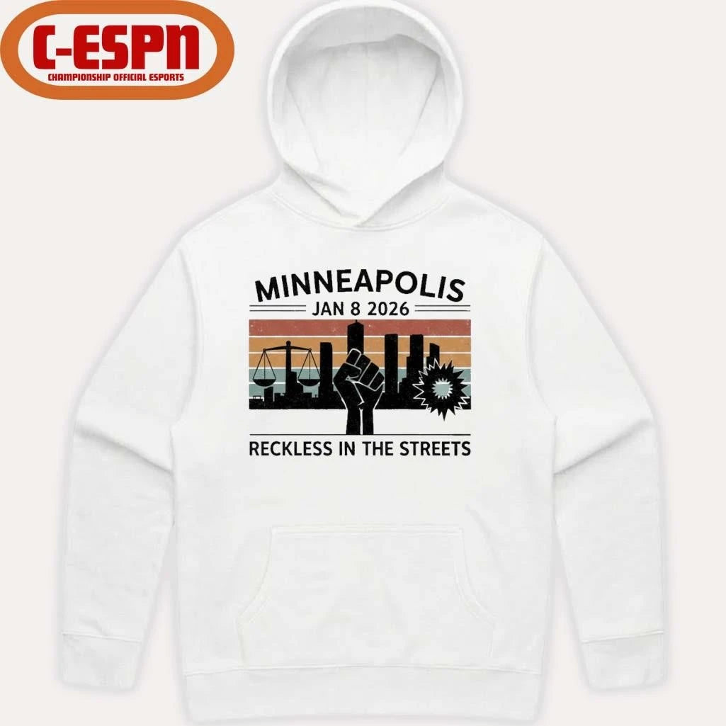Official Minneapolis Jan 8 2026 Reckless in the Streets Vintage Shirt