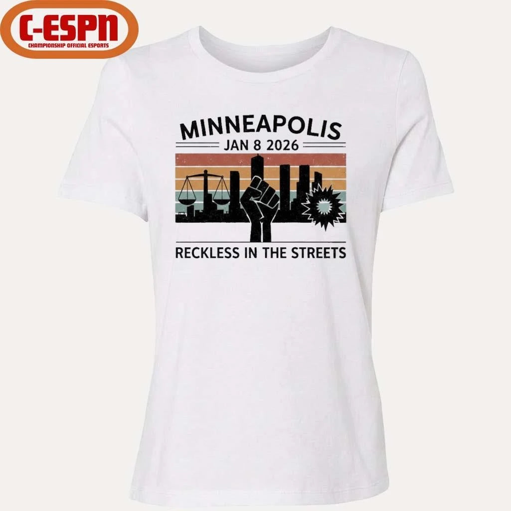 Official Minneapolis Jan 8 2026 Reckless in the Streets Vintage Shirt