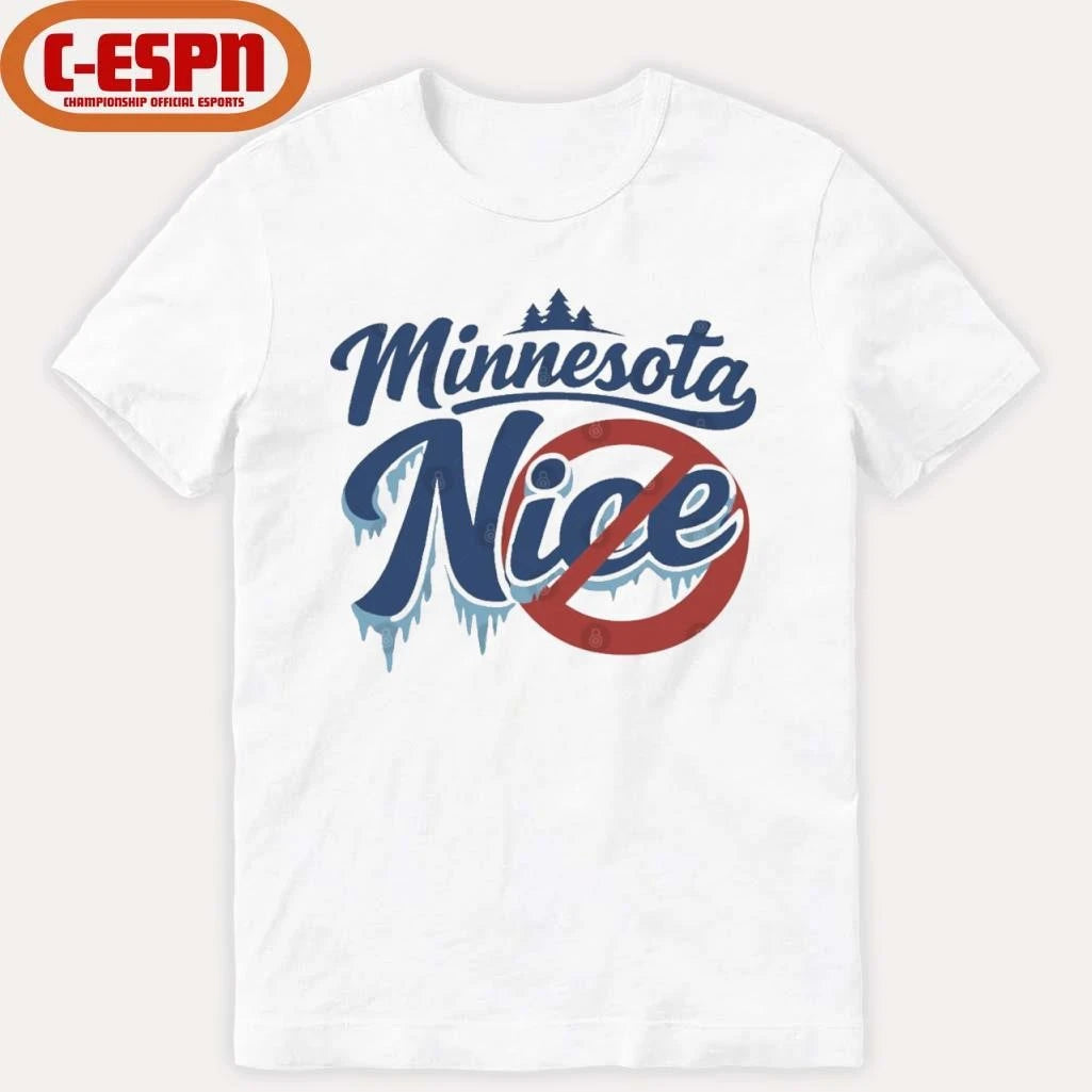 Official Minnesota Nice Anti ICE T-Shirt
