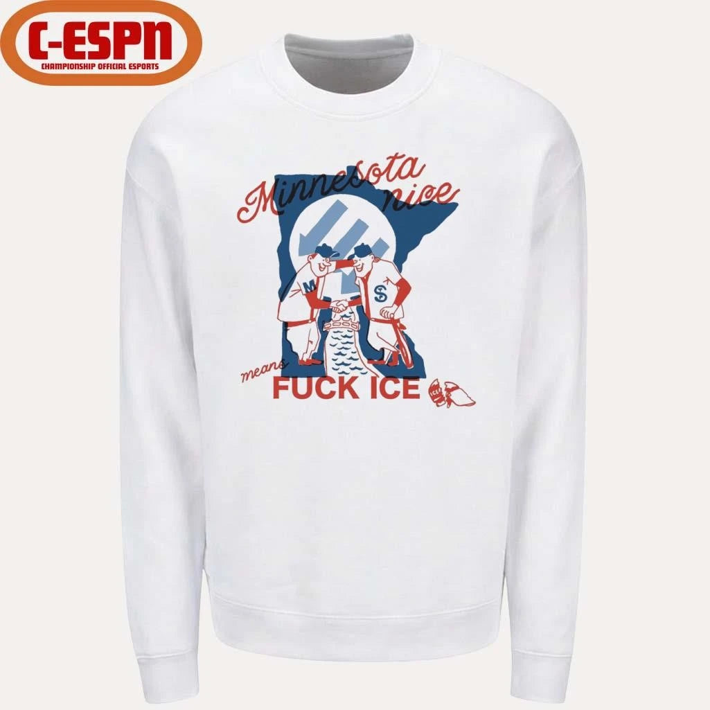 Official Minnesota Nice Means Fuck Ice T-Shirt