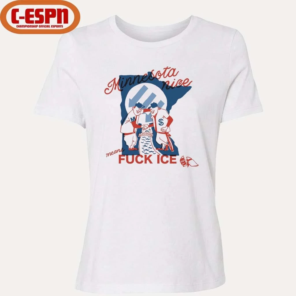 Official Minnesota Nice Means Fuck Ice T-Shirt