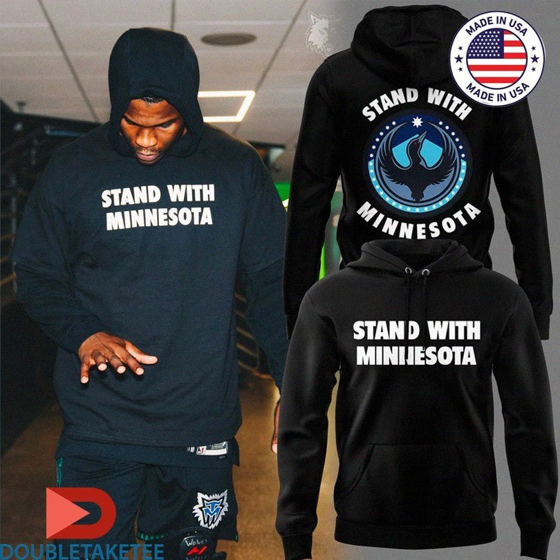 Official Minnesota Timberwolves Stand With Minnesota Shirts