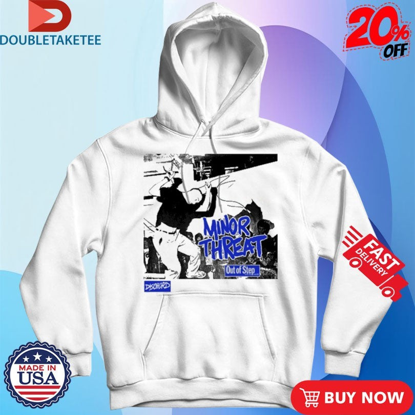 Official Minor Threat Out Of Step Shirts