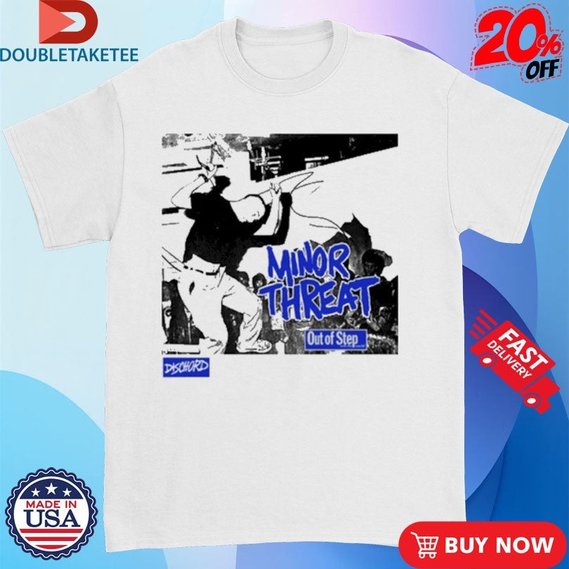 Official Minor Threat Out Of Step Shirts