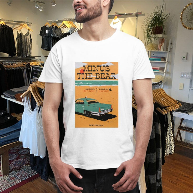 Official Minus The Bear Nov 15-16, 2025 Chicago, IL Tour Car Shirts