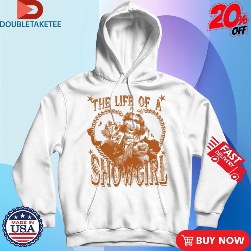 Official Miss Piggy The Life Of A Showgirl Heart Shirts