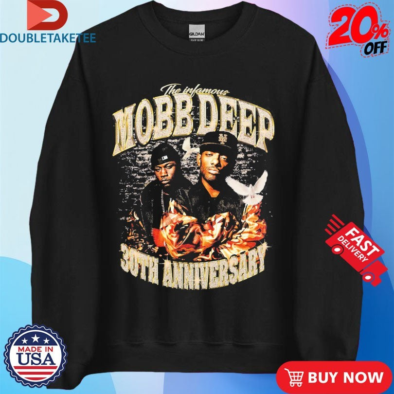 Official Mobb Deep The Infamours 30th Anniversary Tour 2025 Shirts
