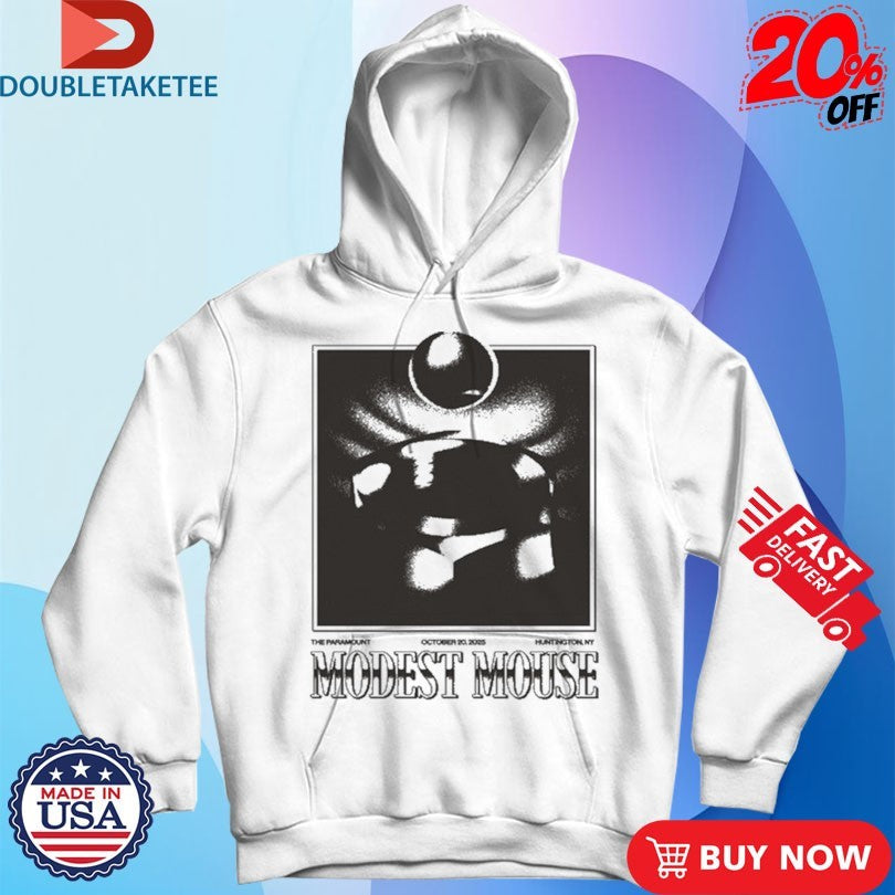 Official Modest Mouse Huntington Oct 20 2025 Tour Shirts