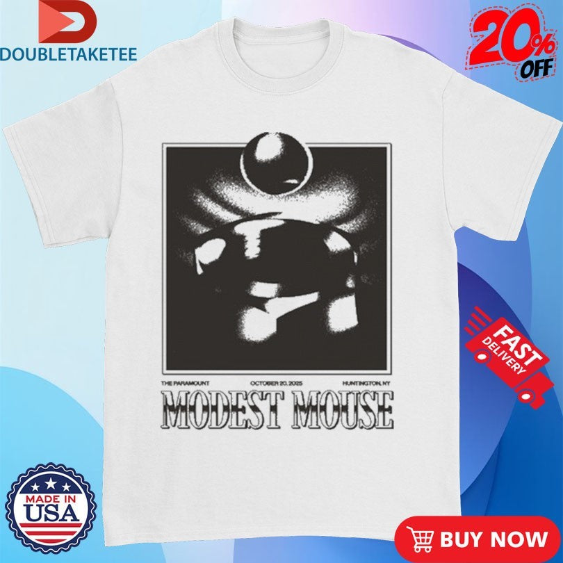 Official Modest Mouse Huntington Oct 20 2025 Tour Shirts