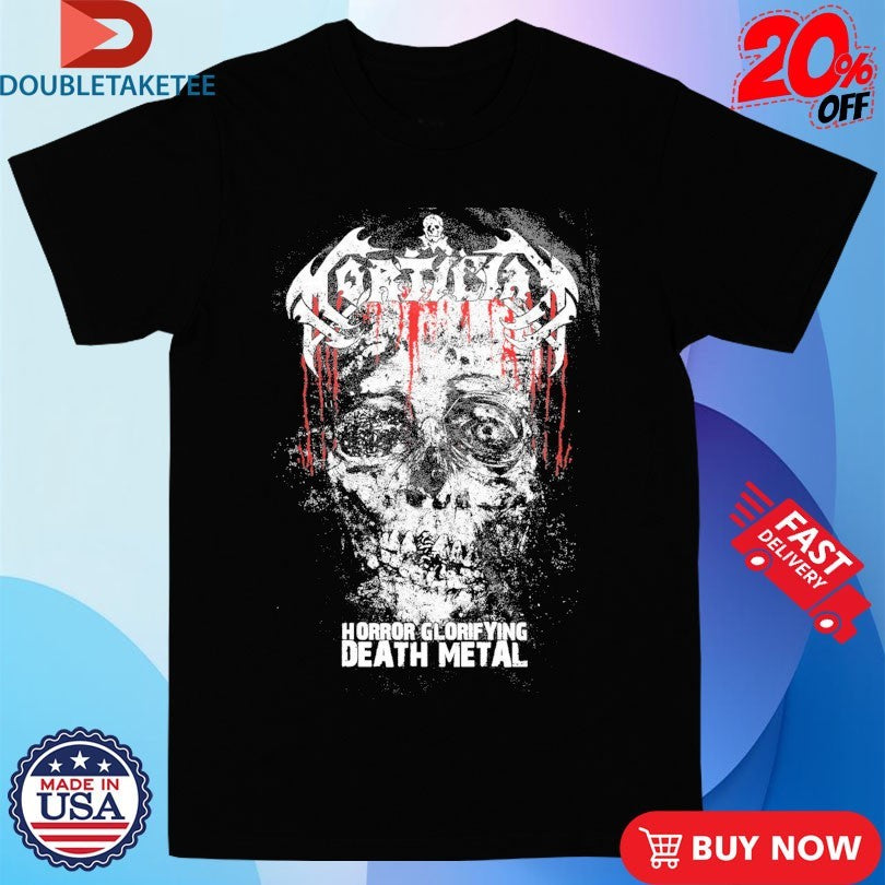 Official Mortician Horror Glorifying Death Metal Shirts
