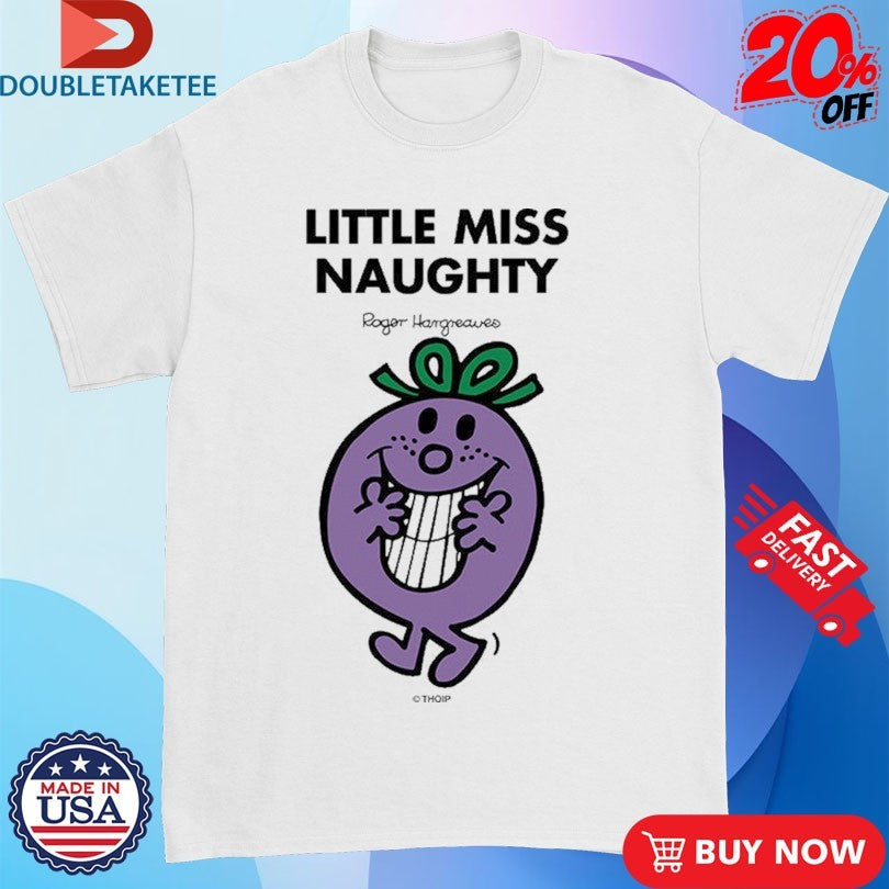 Official Mr. Men Little Miss Little Miss Naughty Shirts