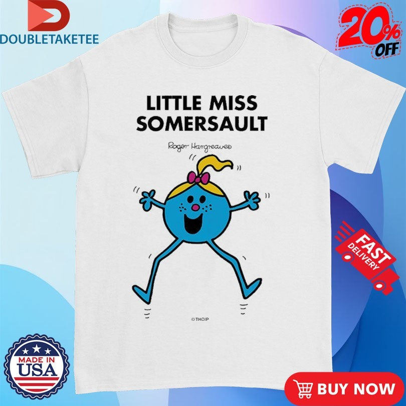 Official Mr. Men Little Miss Little Miss Somersault Shirts