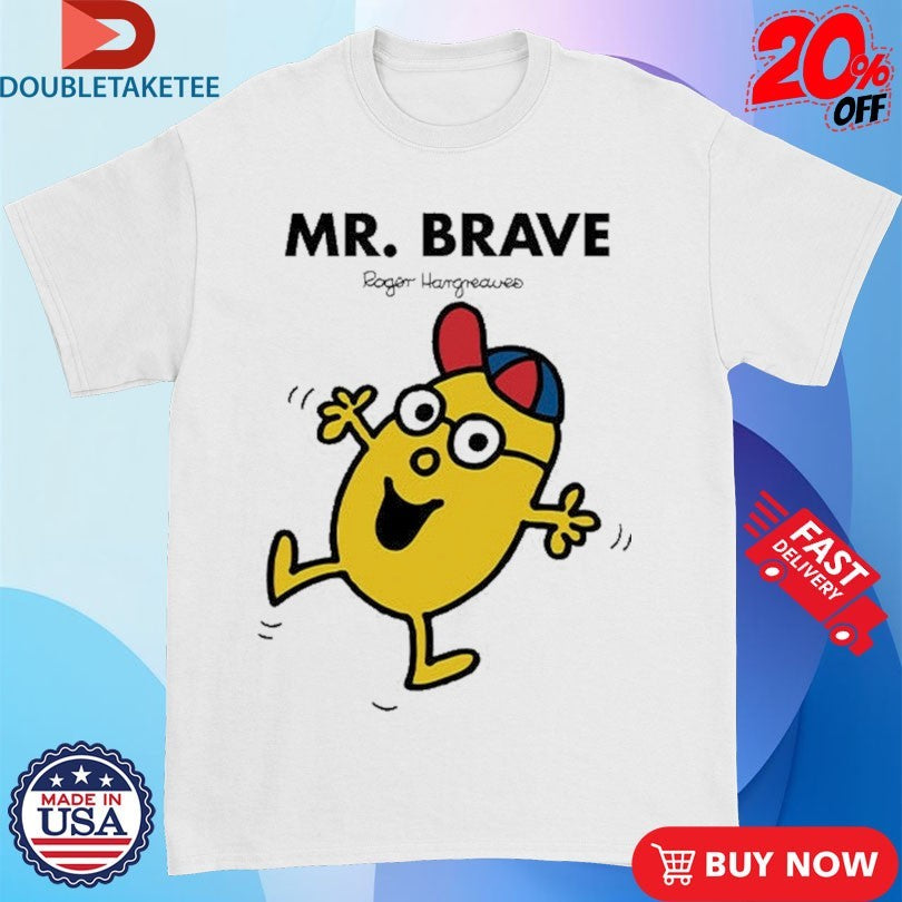 Official Mr. Men Little Miss Mr. Brave Shirts