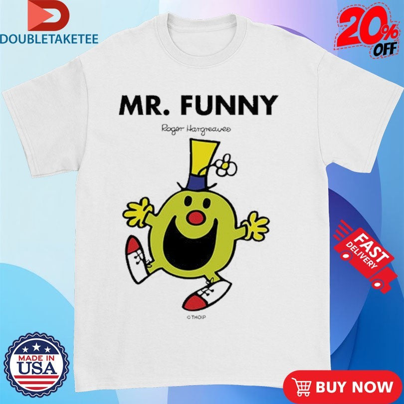 Official Mr. Men Little Miss Mr. Funny Shirts
