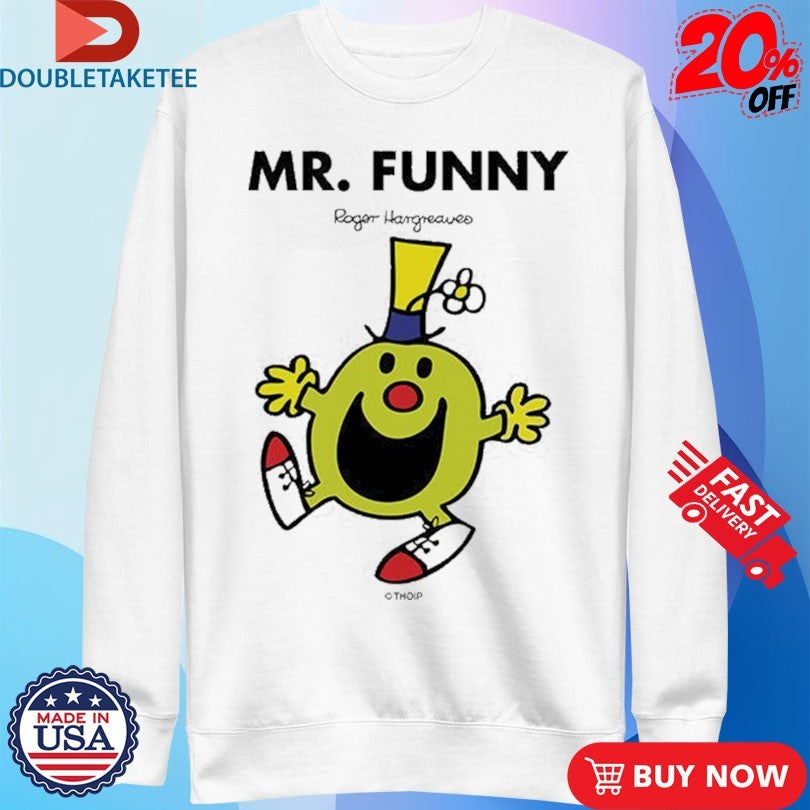 Official Mr. Men Little Miss Mr. Funny Shirts
