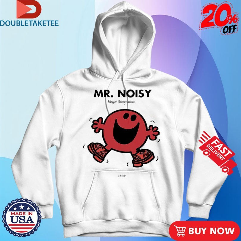 Official Mr. Men Little Miss Mr. Noisy Shirts