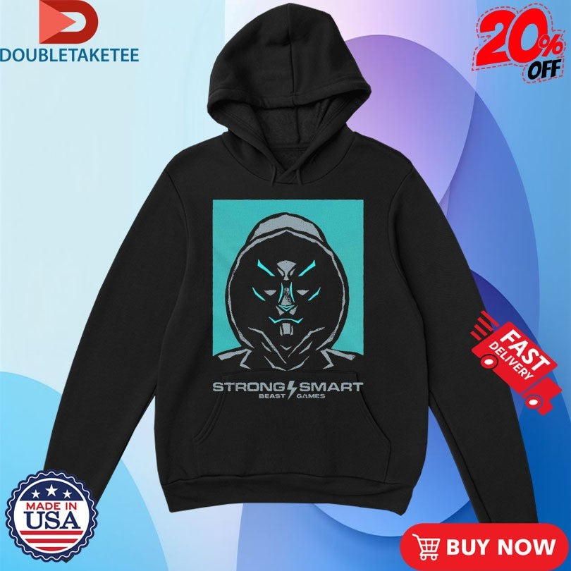 Official MrBeast Games Strong Smart Guard Portrait Shirts
