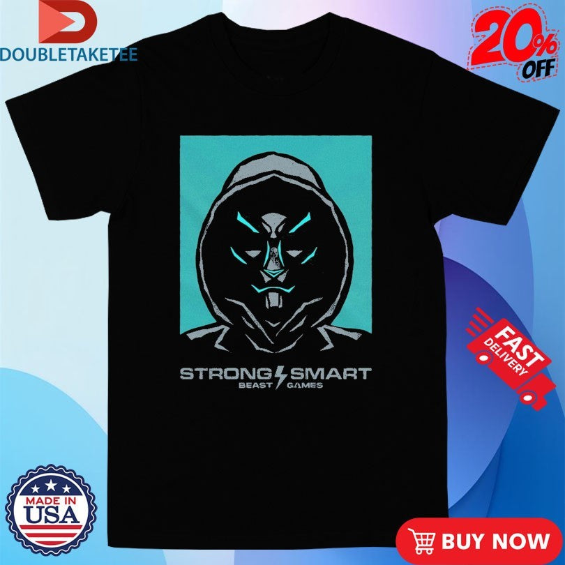 Official MrBeast Games Strong Smart Guard Portrait Shirts