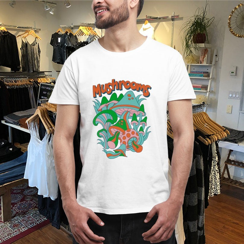 Mushrooms Big Bud Press Shirts