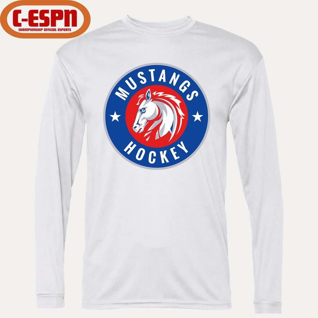 Official Mustangs Hockey Club Logo Shirt