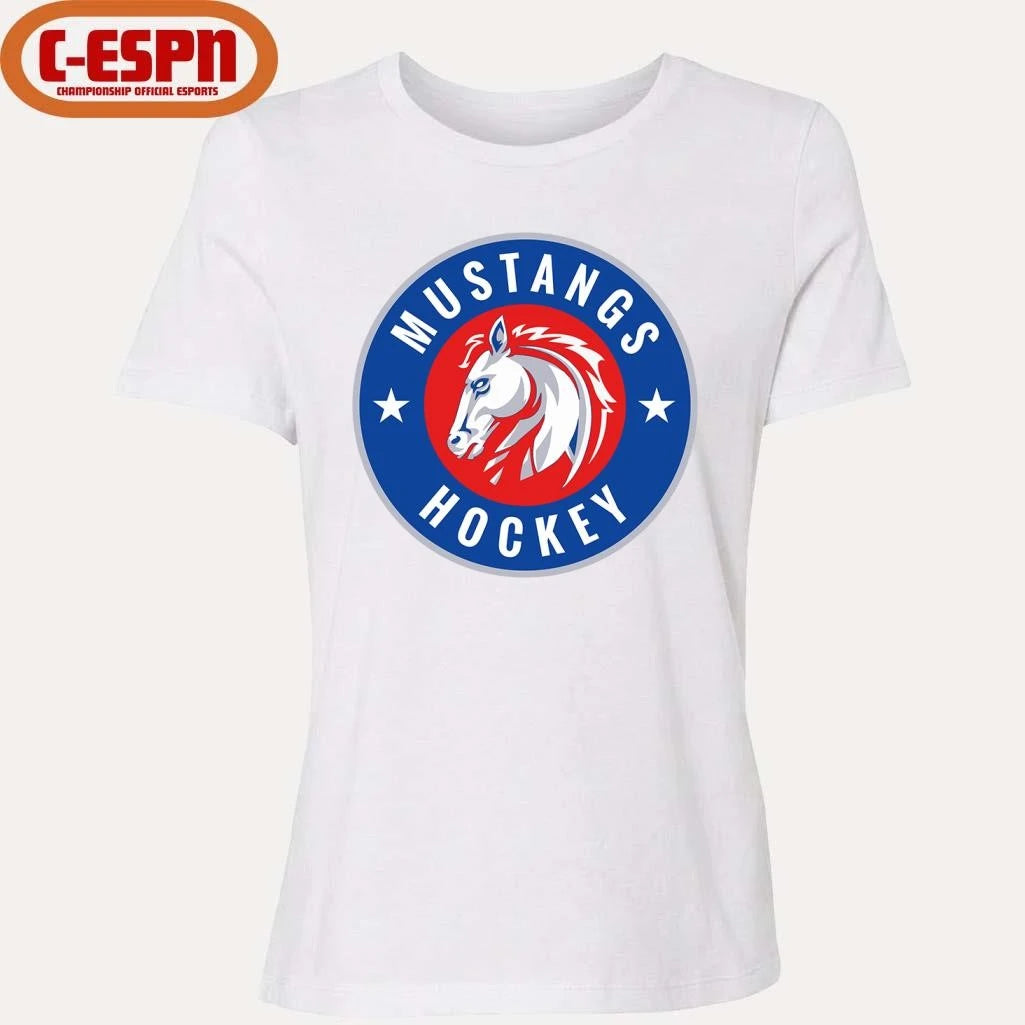 Official Mustangs Hockey Club Logo Shirt