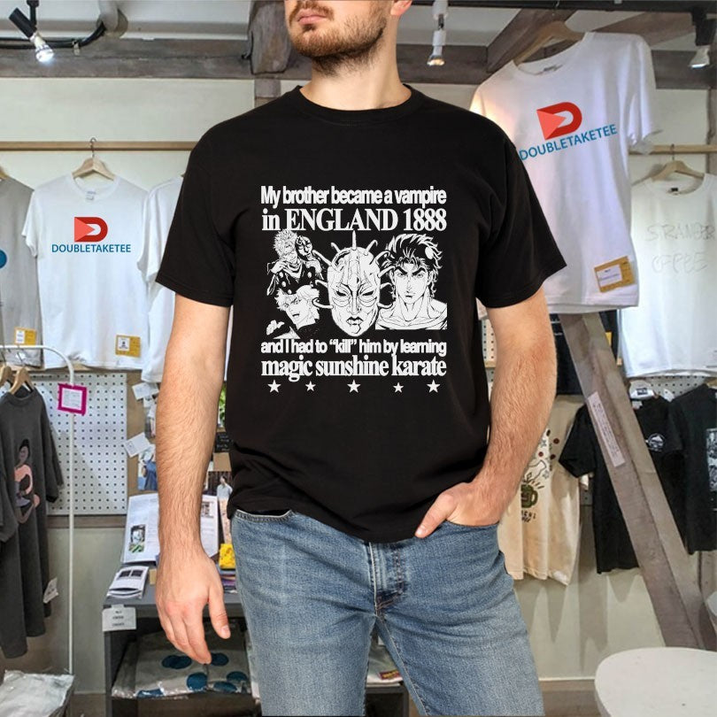 Official My Brother Became A Vampire In England 1888 Shirts