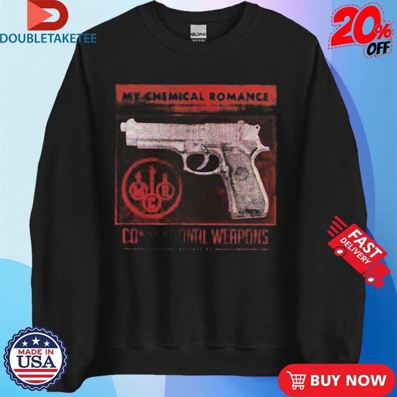 Official My Chemical Romance Conventional Weapons Gun Volume 1 Shirts