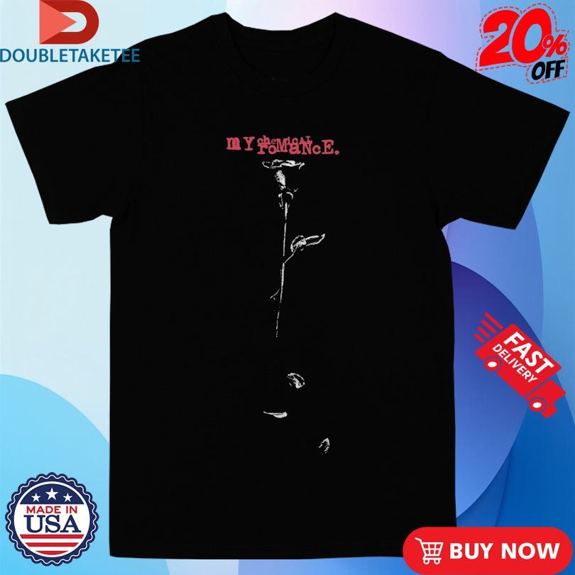 Official My Chemical Romance Dying Rose Shirts
