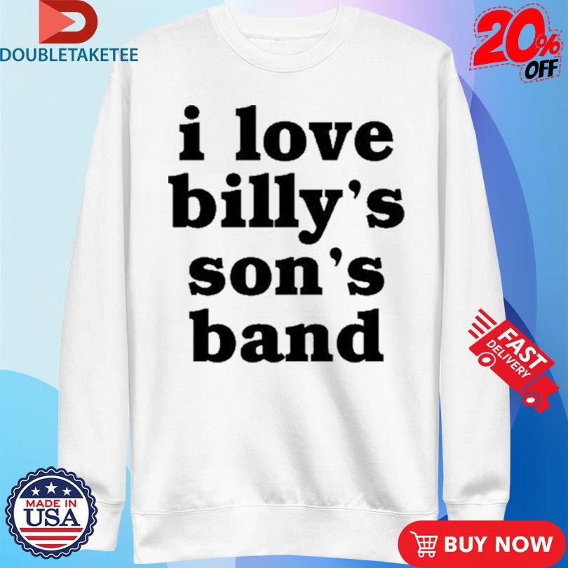 Official My Chemical Romance I Love Billy’s Son’s Band Shirts