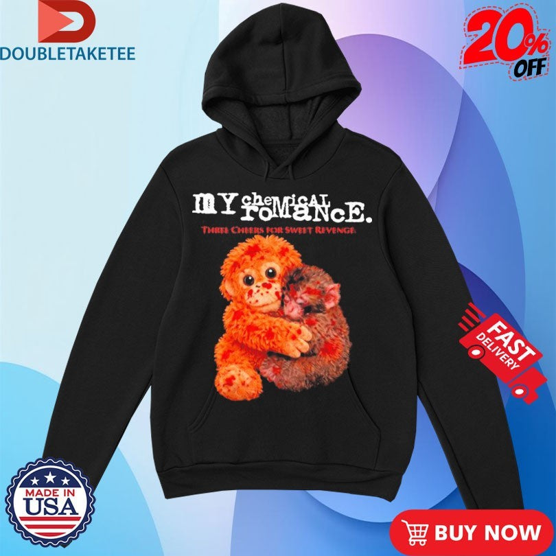 Official My Chemical Romance Punch Monkey Three Cheers For Sweet Revenge Shirts