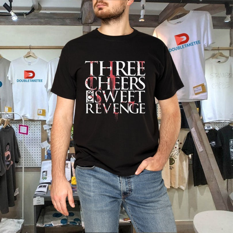 Official My Chemical Romance Three Cheers For Sweet Revenge Blood Drip Shirts