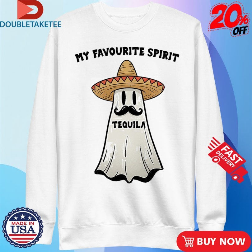 Official My Favouirte Spirit Tequila Ghost Shirts