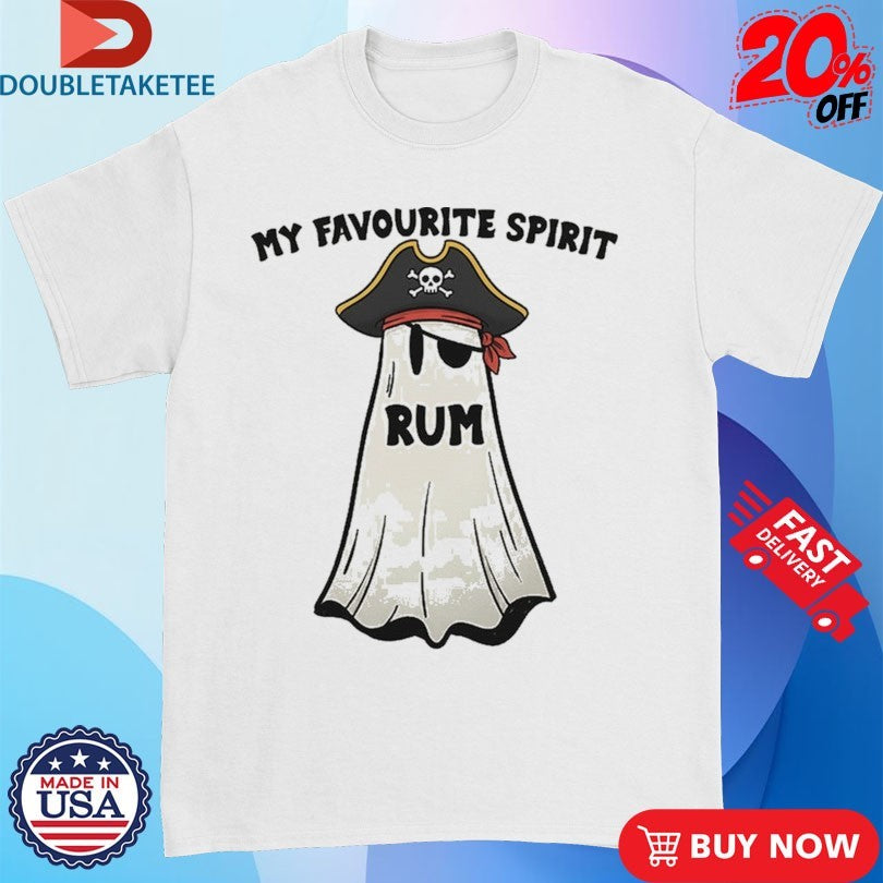 Official My Favourite Spirit Rum Ghost Pirates Shirts