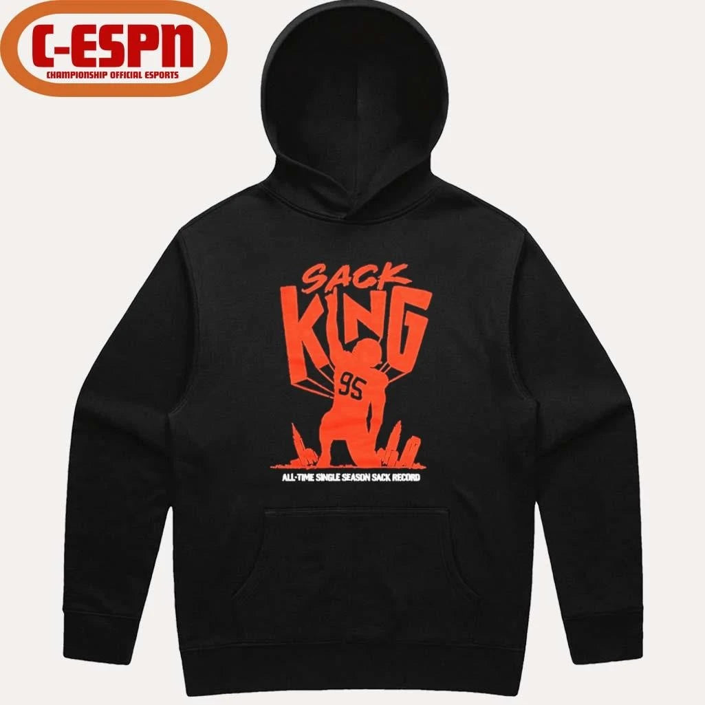 Official Myles Garrett sack king all-time single season sack record T-Shirt