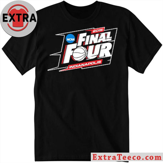 Official NCAA ’15 Final Four Indianapolis Basketball Logo Shirt