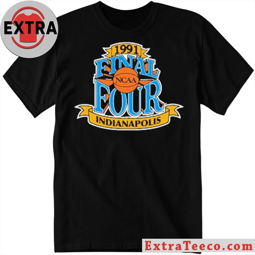 Official NCAA ’91 Final Four Indianapolis Basketball Logo Shirt