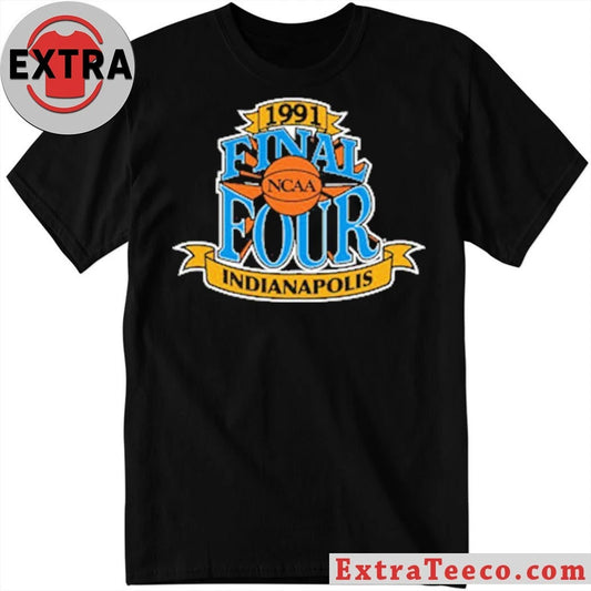 Official NCAA ’91 Final Four Indianapolis Basketball Logo Shirt