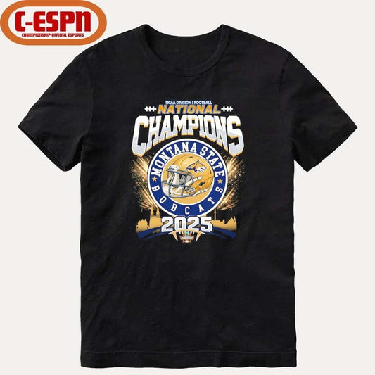 Official NCAA DI FCS National Champions Montana State Football Vintage shirt