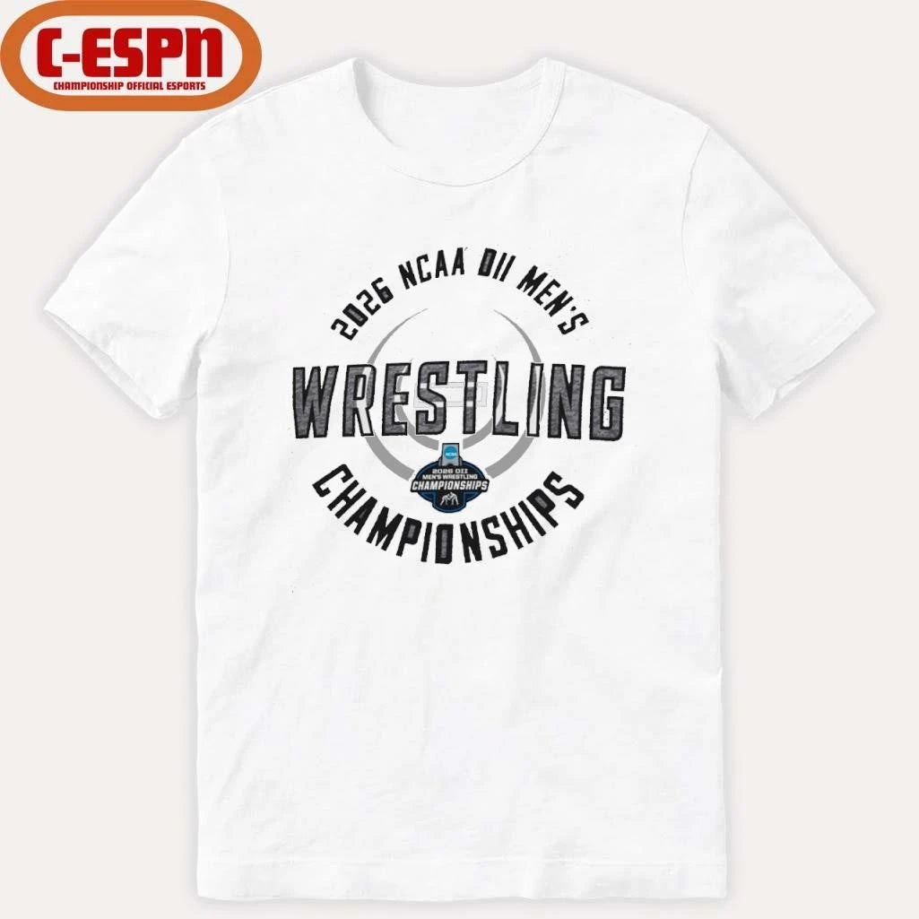 Official NCAA DII Men’s Wrestling Championships 2026 T-Shirt