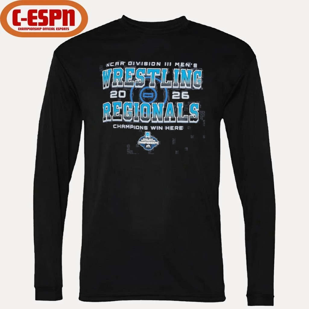 Official NCAA DIII Men’s Wrestling Regionals 2026 T-Shirt