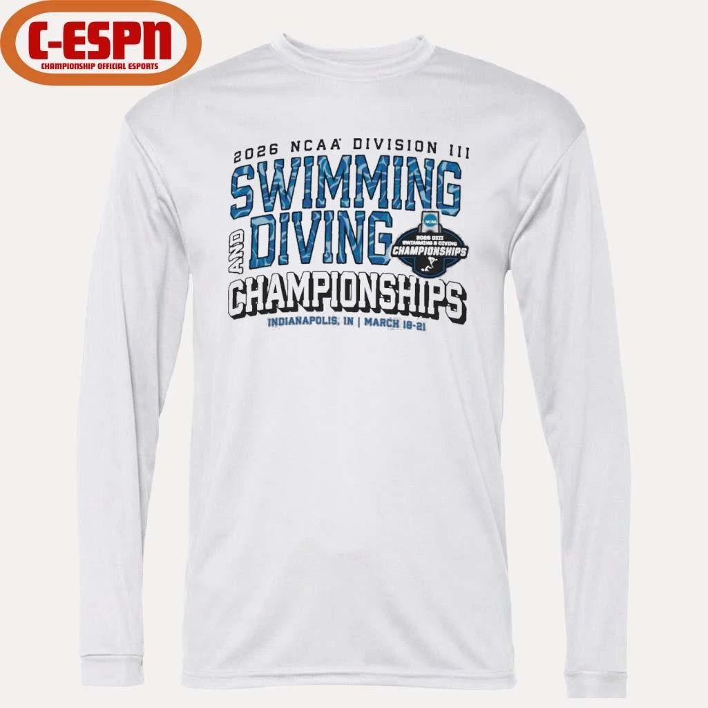 Official NCAA Division III Swimming &amp; Diving Championships 2026 T-Shirt