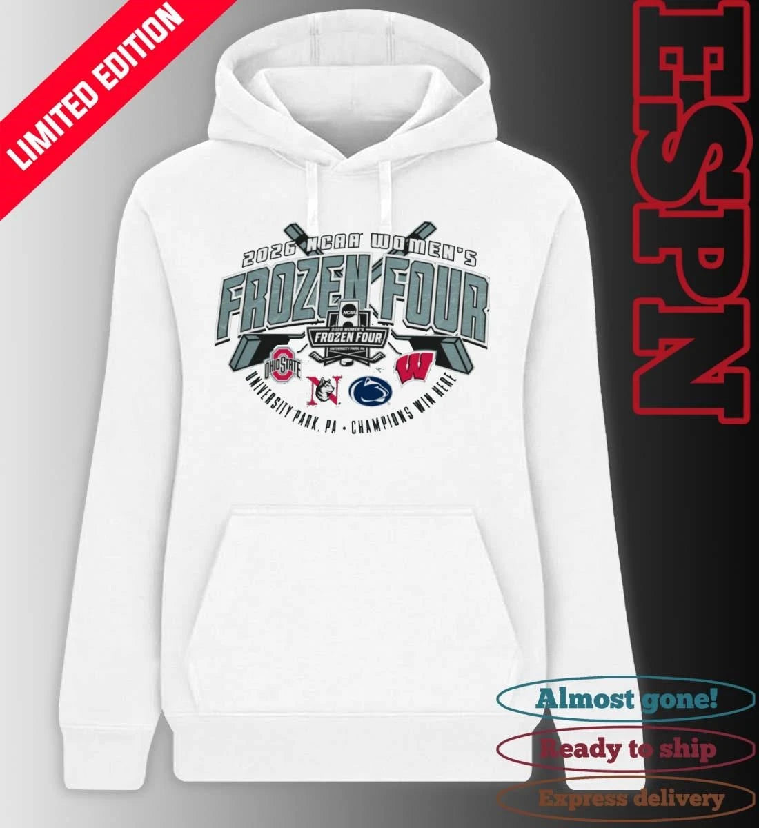 Official NCAA Women’s Frozen Four 2026 Shirt