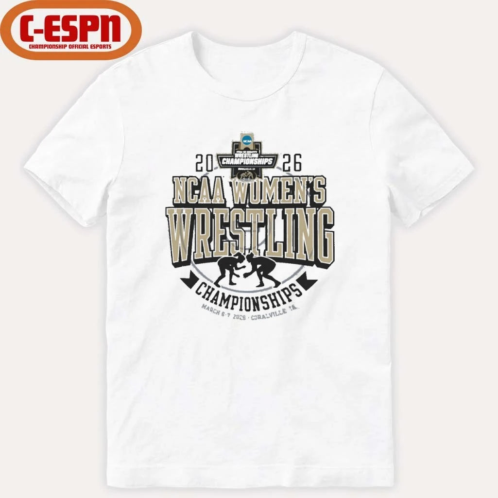 Official NCAA Women’s Wrestling Championships March 6-7, 2026 T-Shirt